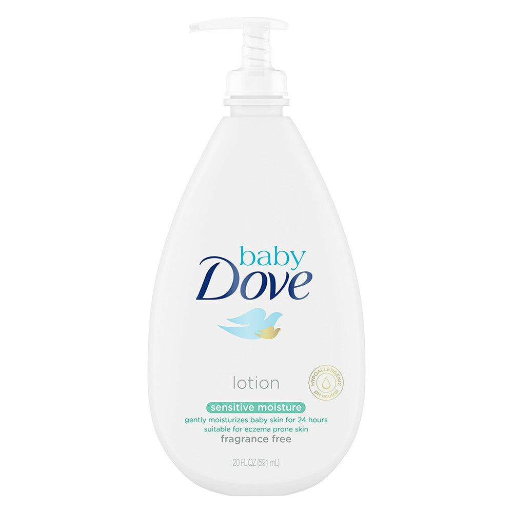 Baby Dove Sensitive Moisture Fragrance Free Lotion, 20 Oz